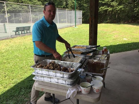 Level Green Landscaping cookout